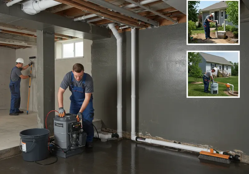 Basement Waterproofing and Flood Prevention process in Windsor, IL
